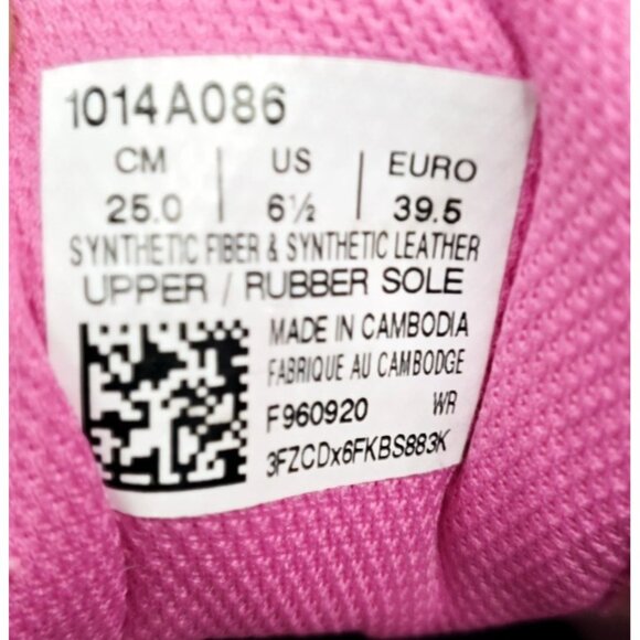 Asics Gel Contend 6  Pink Running Shoes Women's Size 6.5 - Picture 9 of 9